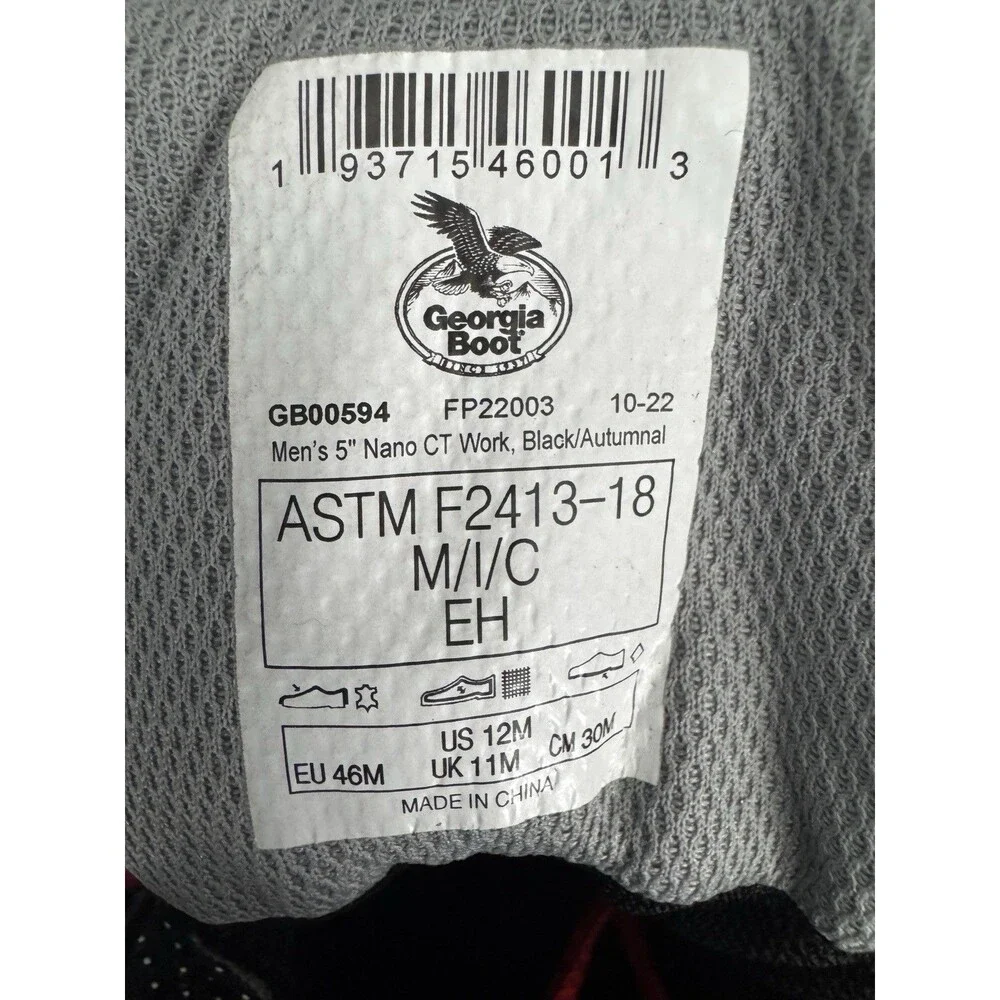 Georgia Boot retail $189